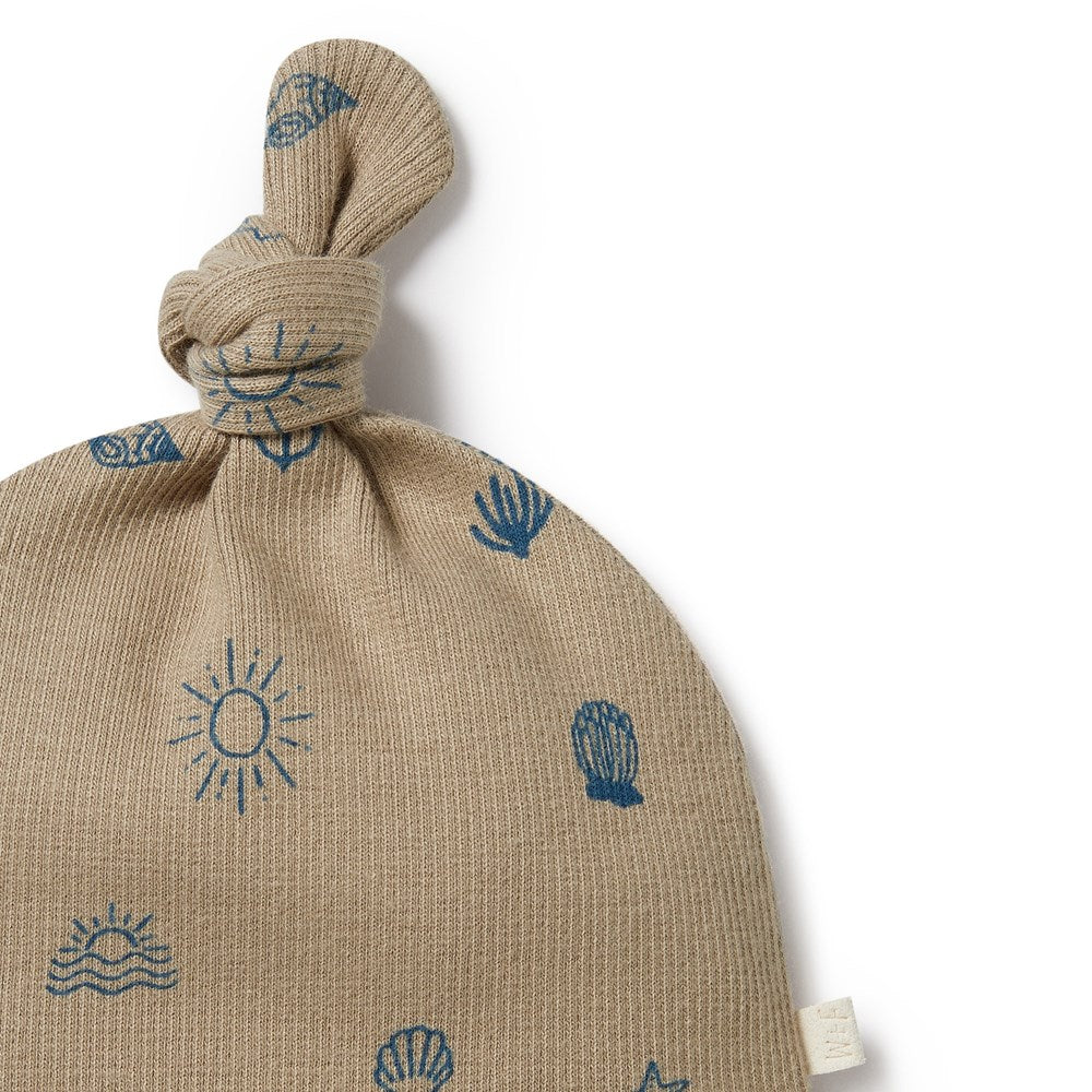 Organic Cotton Knot Hat for Women & Men - Breathable Summer Sun Hat for Beach, Gardening & Outdoor Activities