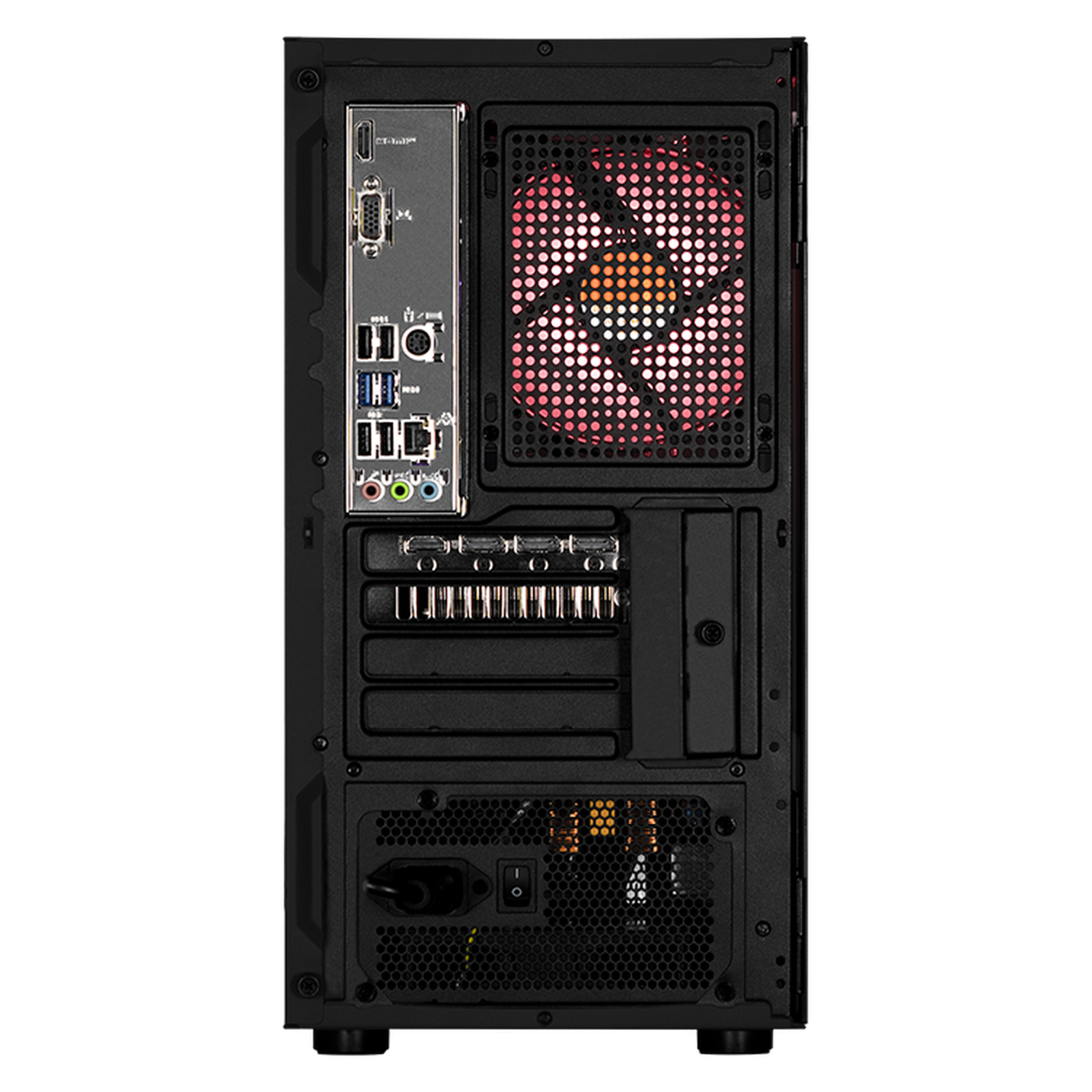 Xtreme PC Gaming Desktop - NVIDIA GeForce RTX 3060, Intel Core i5-10400F, 16GB RAM, 480GB SSD + 2TB HDD, WiFi, Black - Perfect for 4K Gaming, Streaming & VR Experiences