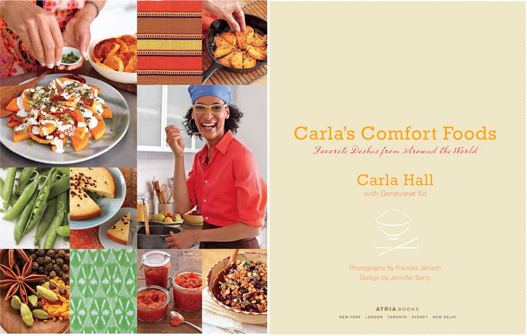 Carla's Comfort Foods: Authentic Global Cuisine Recipes for Home Cooking | Easy International Dishes for Family Dinners & Meal Prep