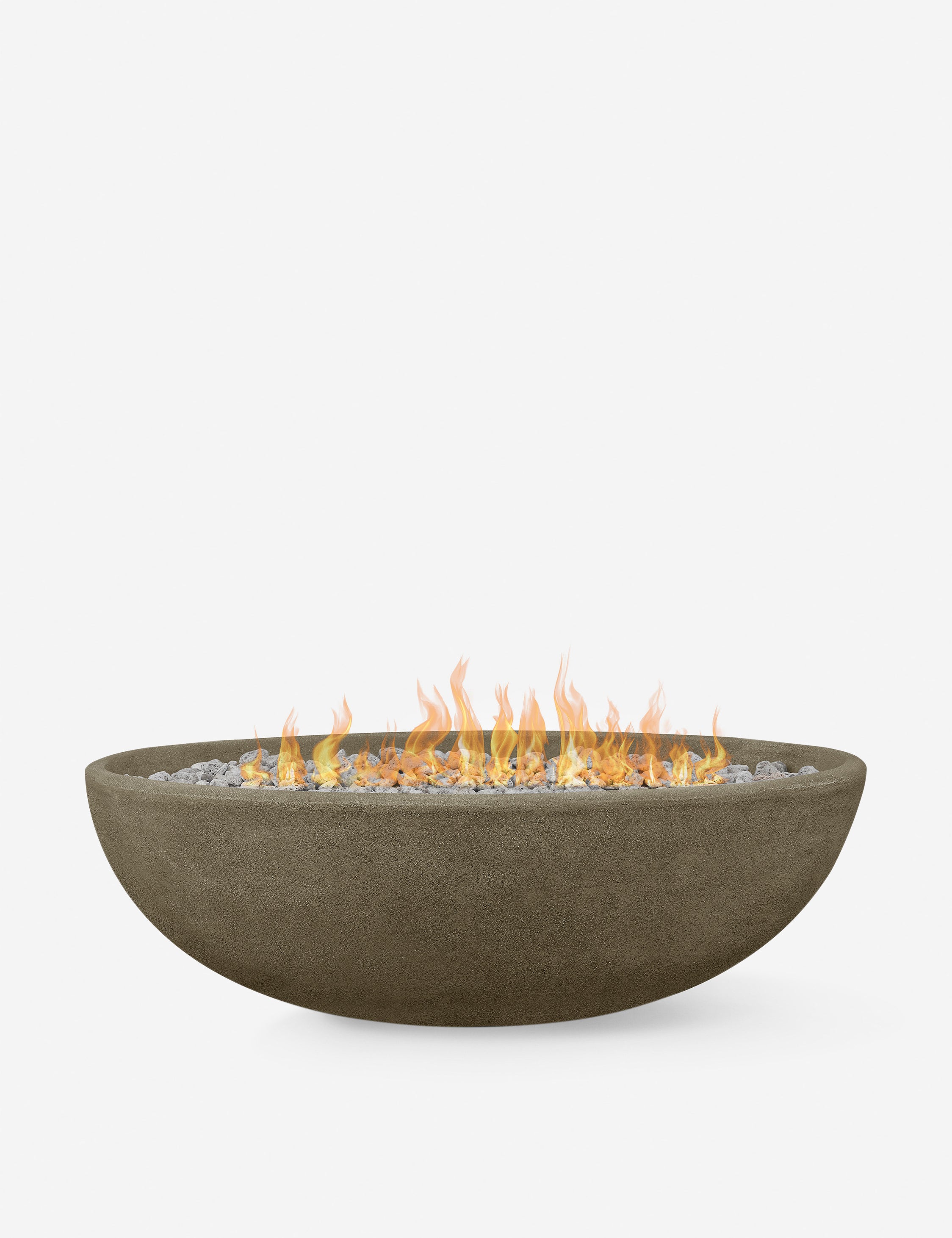 Fernanda Fire Bowl - Outdoor Fire Pit for Patio, Garden & Backyard - Decorative Steel Fire Bowl for Camping, Bonfires & Gatherings - Perfect for Warm Evenings & Cozy Ambiance