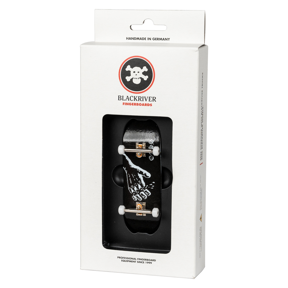 Blackriver Fingerboard Complete - Professional Finger Skateboard for Tricks & Stunts | Perfect for Skateboard Enthusiasts & Collectors | Great for Indoor Practice & Office Desk Fun