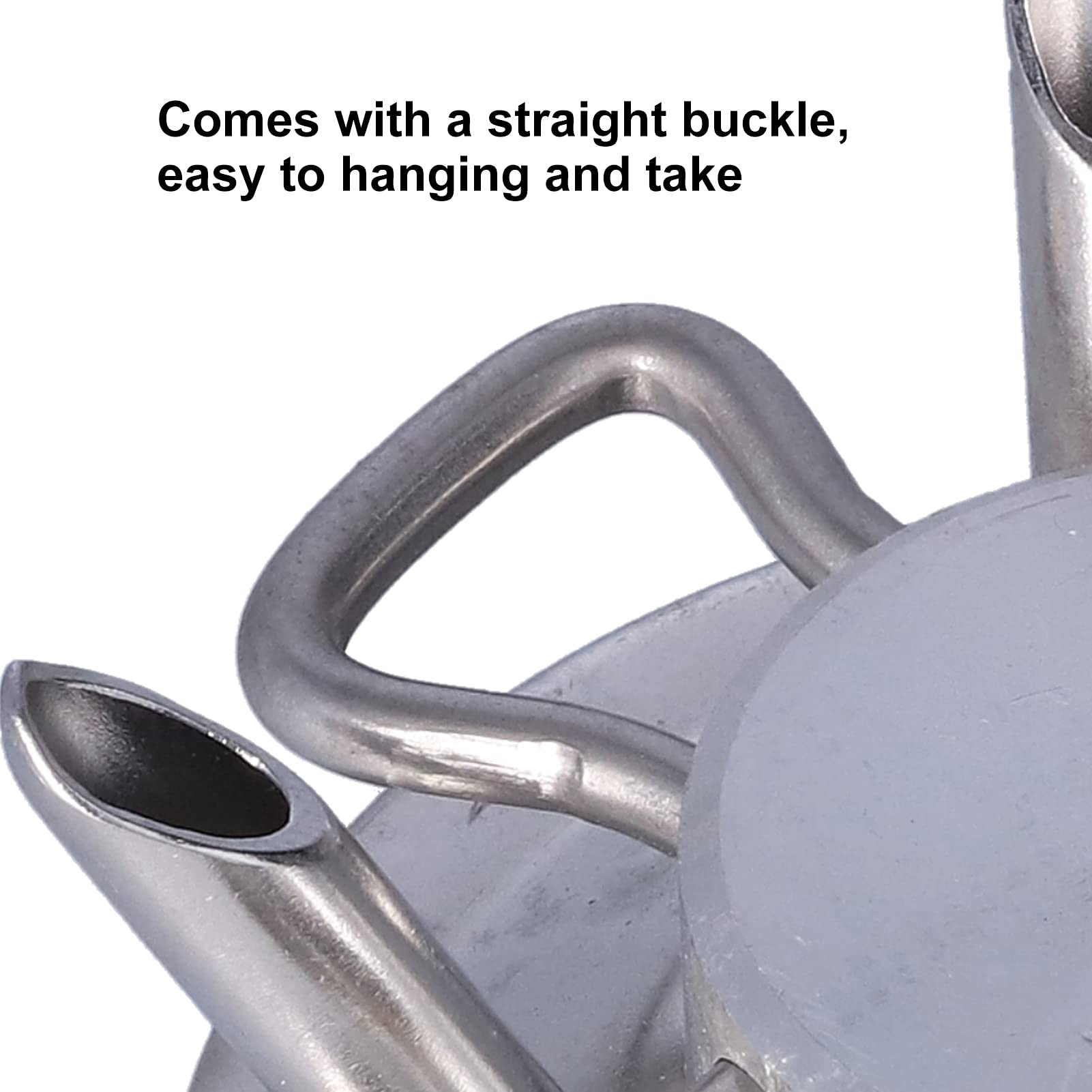 WOOXGEHM 400CC Stainless Steel Milking Claw - Heavy Duty Farm Milk Collector with Secure Straight Buckle | Ideal for Medium Centralized Milking Stations & Dairy Farm Operations