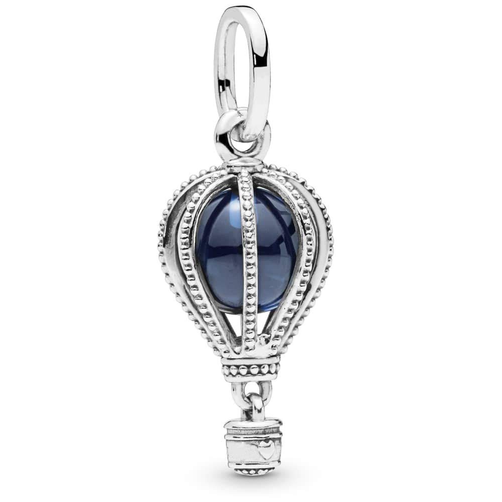 Mini Jewelry Hot Air Balloon Globe Planet Earth Travel Charm for Bracelets - Perfect Gift for Women, Mom, Sister & Family Birthday - Great for Travel Lovers & Jewelry Collectors
