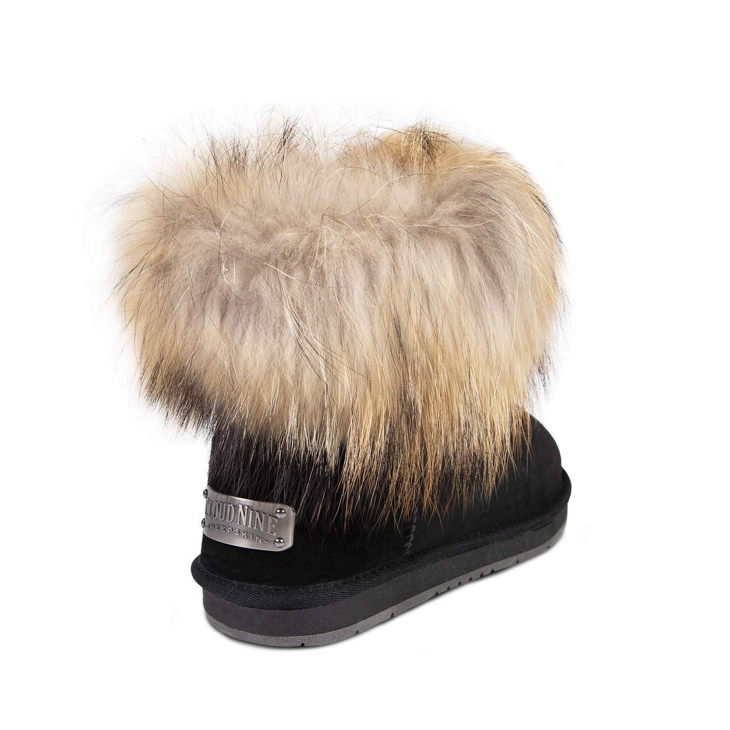 Cloud Nine Women's Sheepskin Fashion Ankle Boots - Cozy Winter Booties for Casual Outfits & Outdoor Adventures