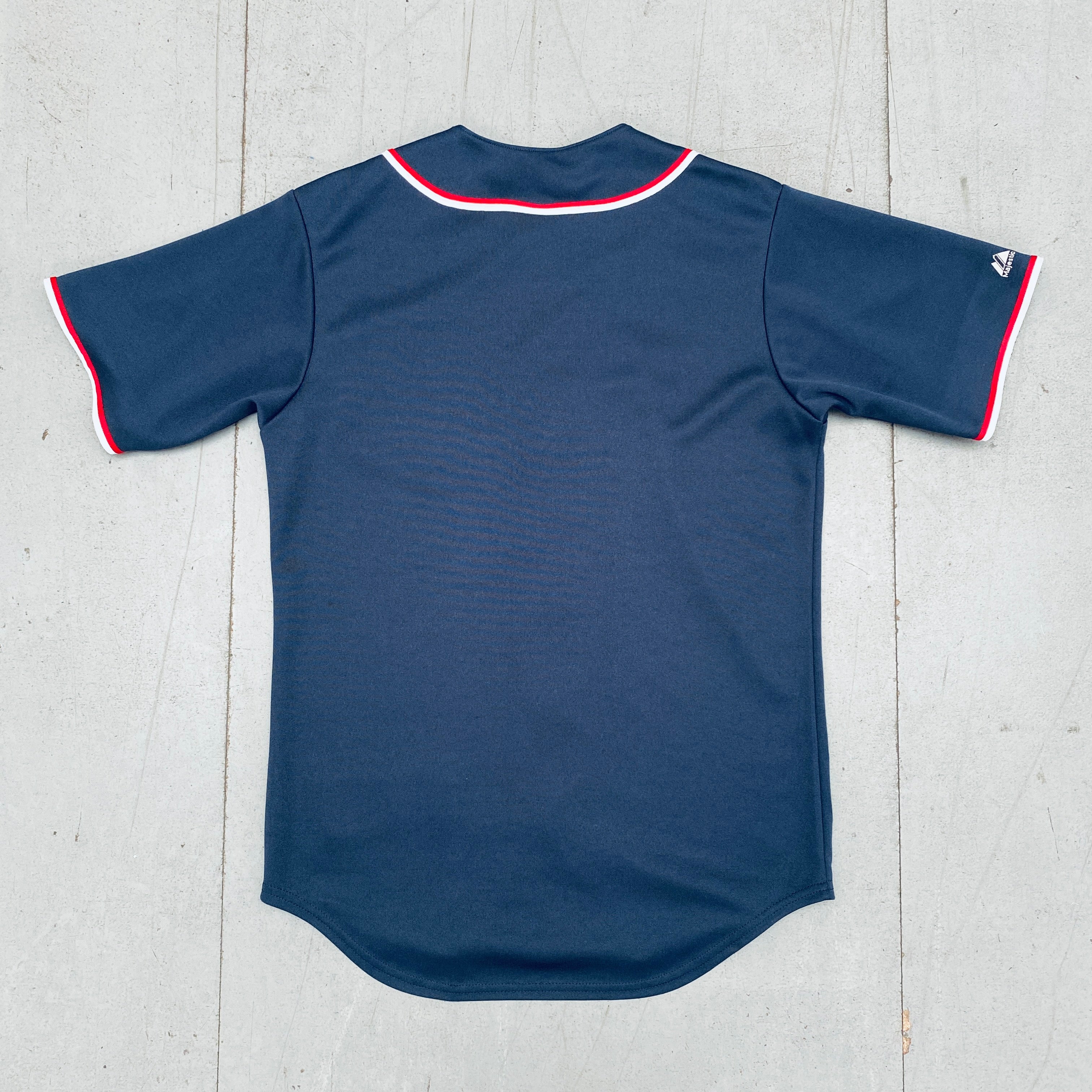 Washington Nationals 2011 Navy Blue Majestic Jersey Size S - Authentic MLB Baseball Jersey for Fans & Collectors - Perfect for Games, Tailgating & Sports Memorabilia Display