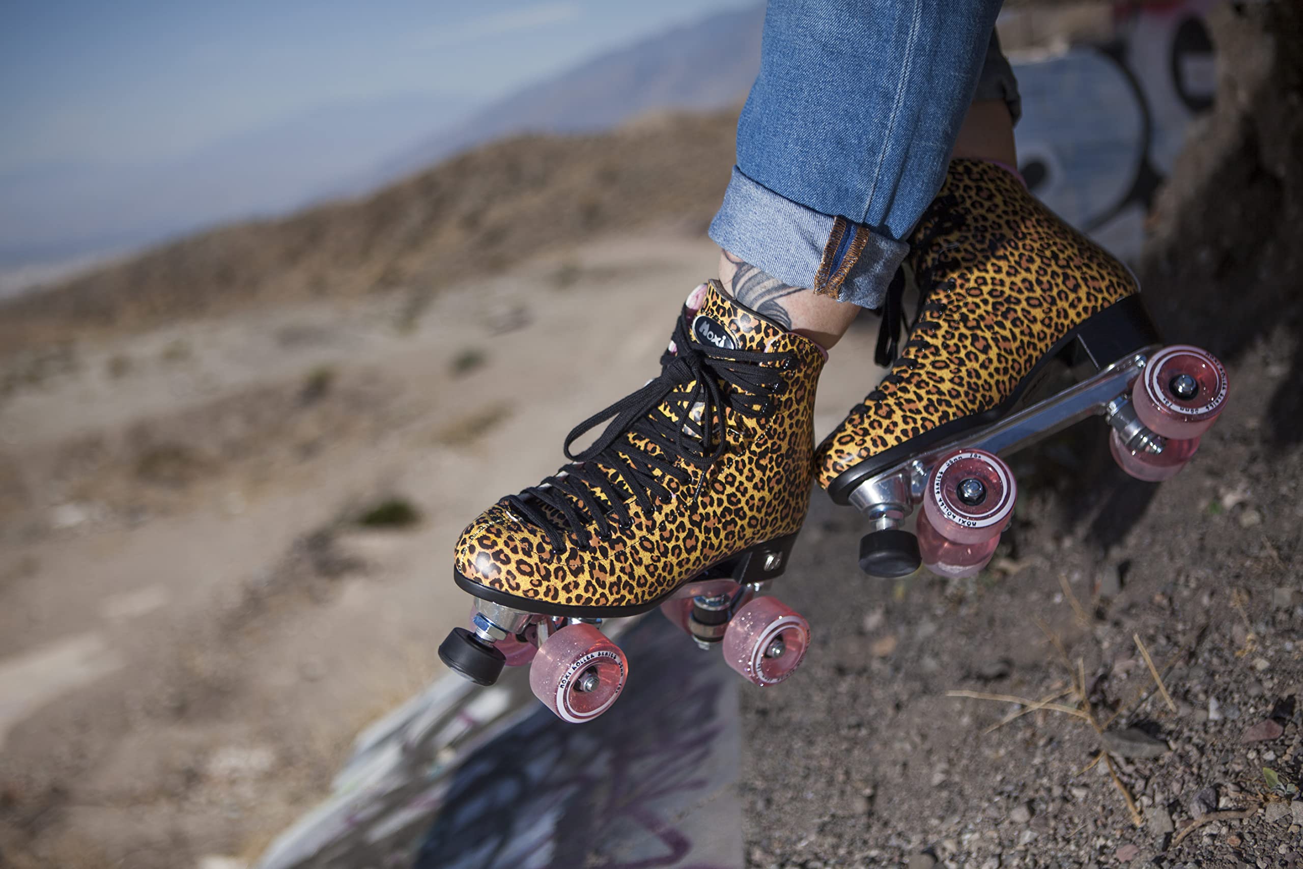 Moxi Ivy Jungle Roller Skates for Women - Stylish Outdoor & Indoor Quad Skates with Comfortable Fit - Perfect for Rink Skating, Park Cruising, and Retro Fashion Outfits
