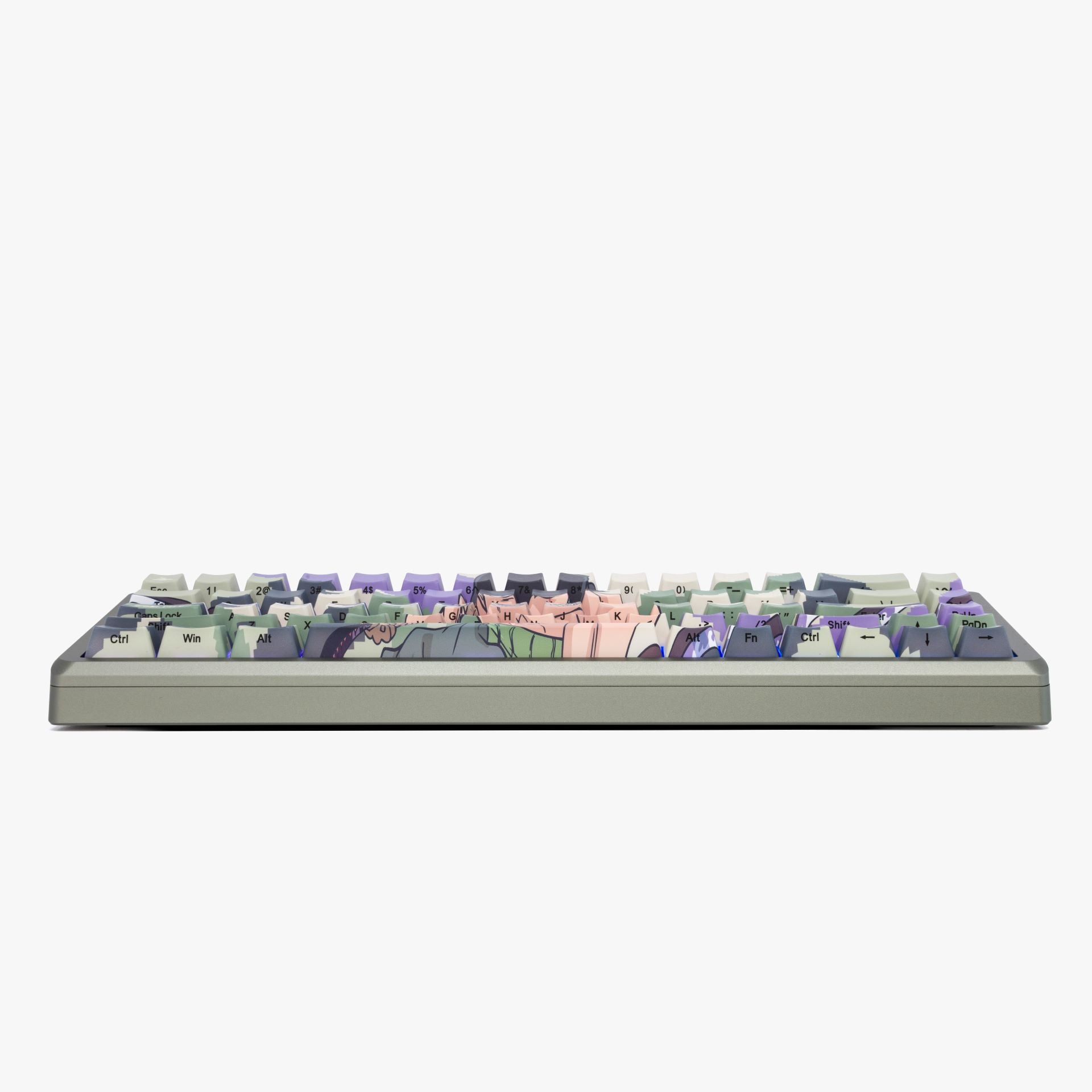 One Piece x HG Summit 65 Mechanical Keyboard - Zoro Themed RGB Gaming Keyboard for PC, Mac - Perfect for Anime Fans & Gamers