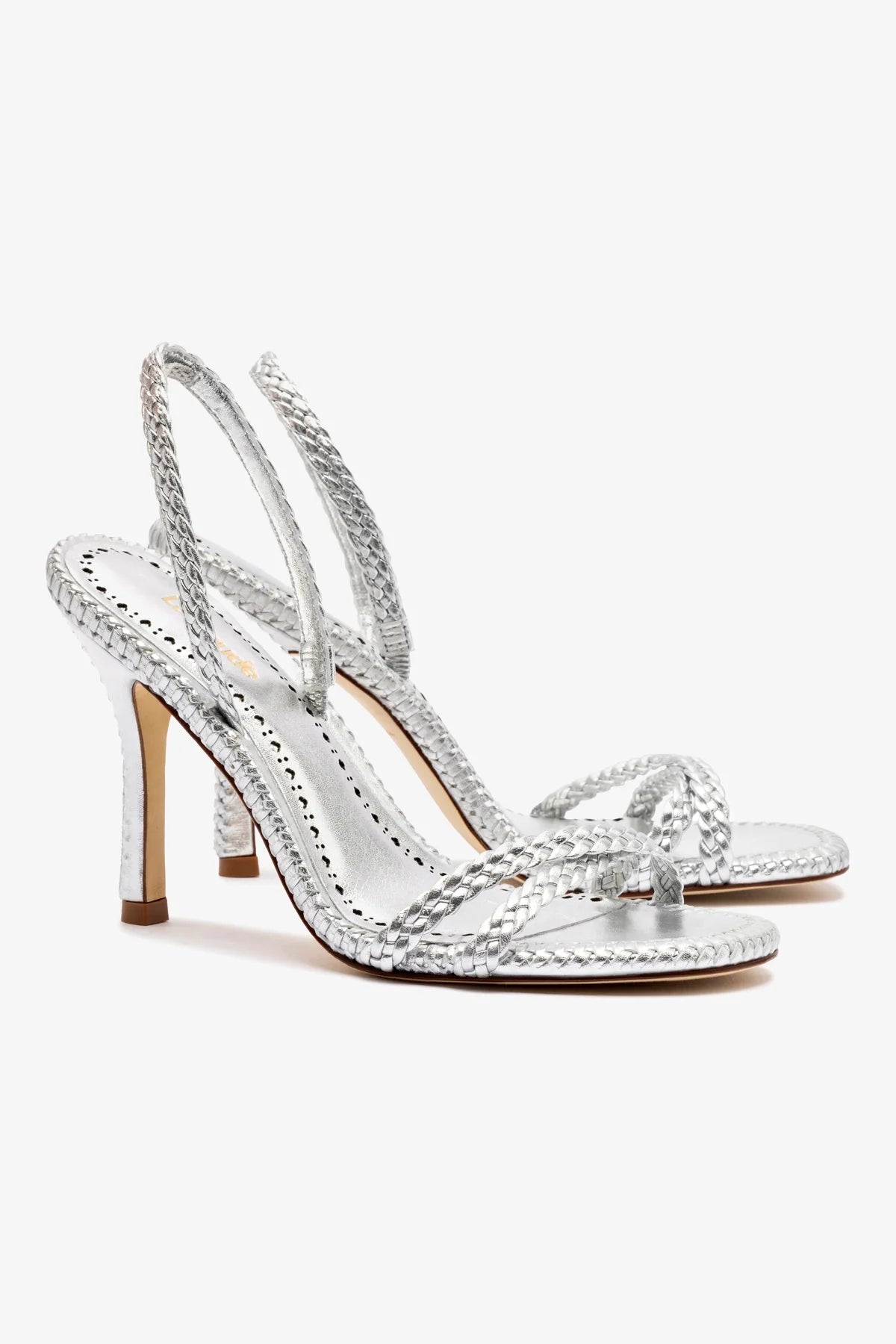 Annie Women's Silver Metallic Leather Sandals - Comfortable Open-Toe Casual Shoes for Summer, Beach, and Outdoor Wear