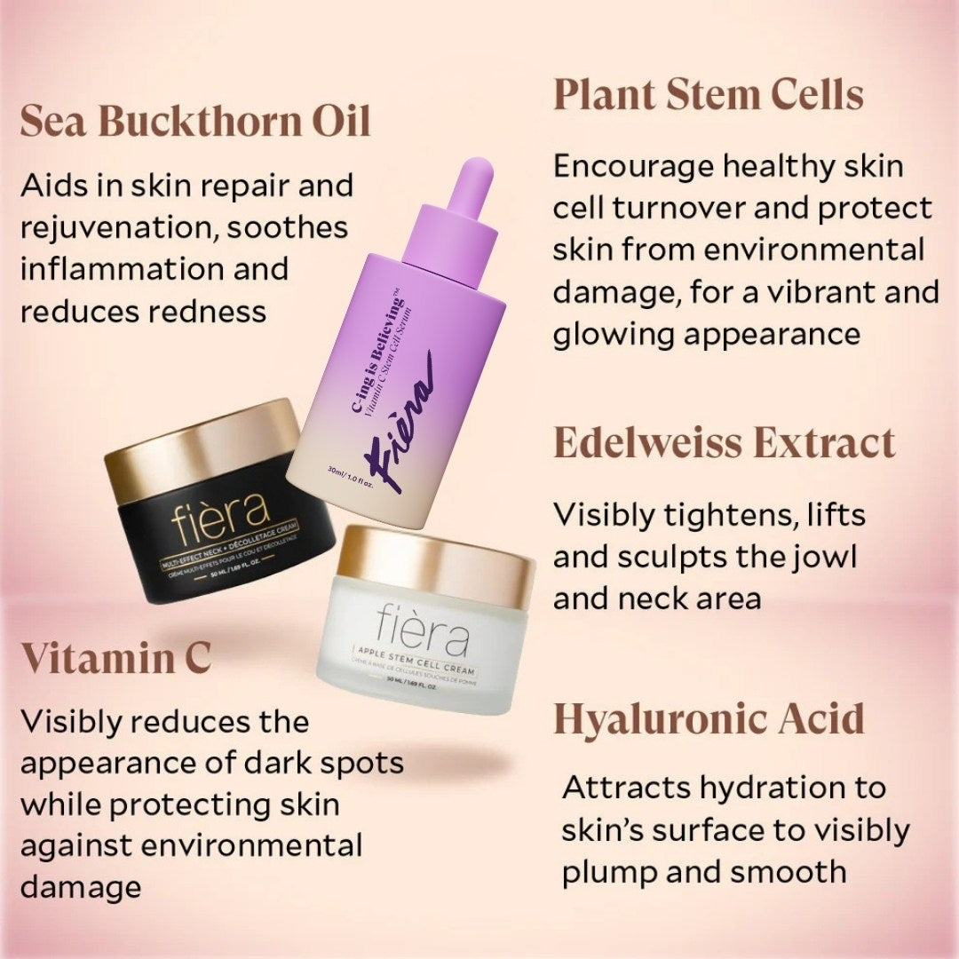 Best Skincare Bundle for Glowing Skin - Anti-Aging & Hydrating Face Care Set | Perfect for Daily Routine & Travel
