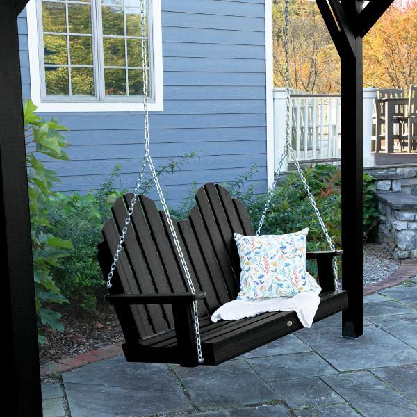 5ft Bodhi Pergola with Classic Westport Swing Set - Outdoor Garden Patio Furniture for Backyard Relaxation & Kids Play Area