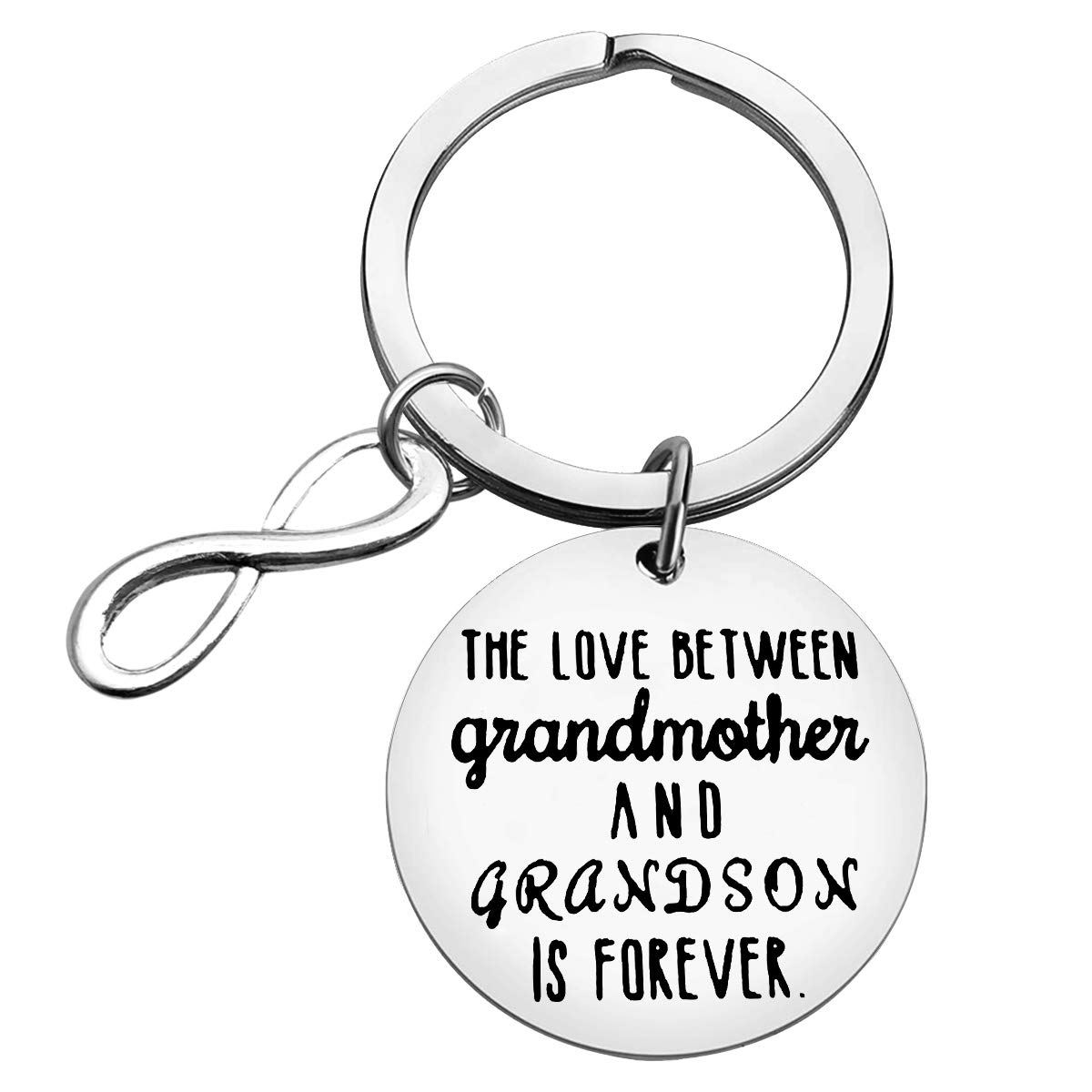 Personalized Grandma Keychain - Thoughtful Christmas, Birthday & Mother's Day Gift for Grandma, Nanny & Grandmother - Perfect Gift from Grandchildren for Special Occasions | Ideal for Key Rings, Handbags & Everyday Carry