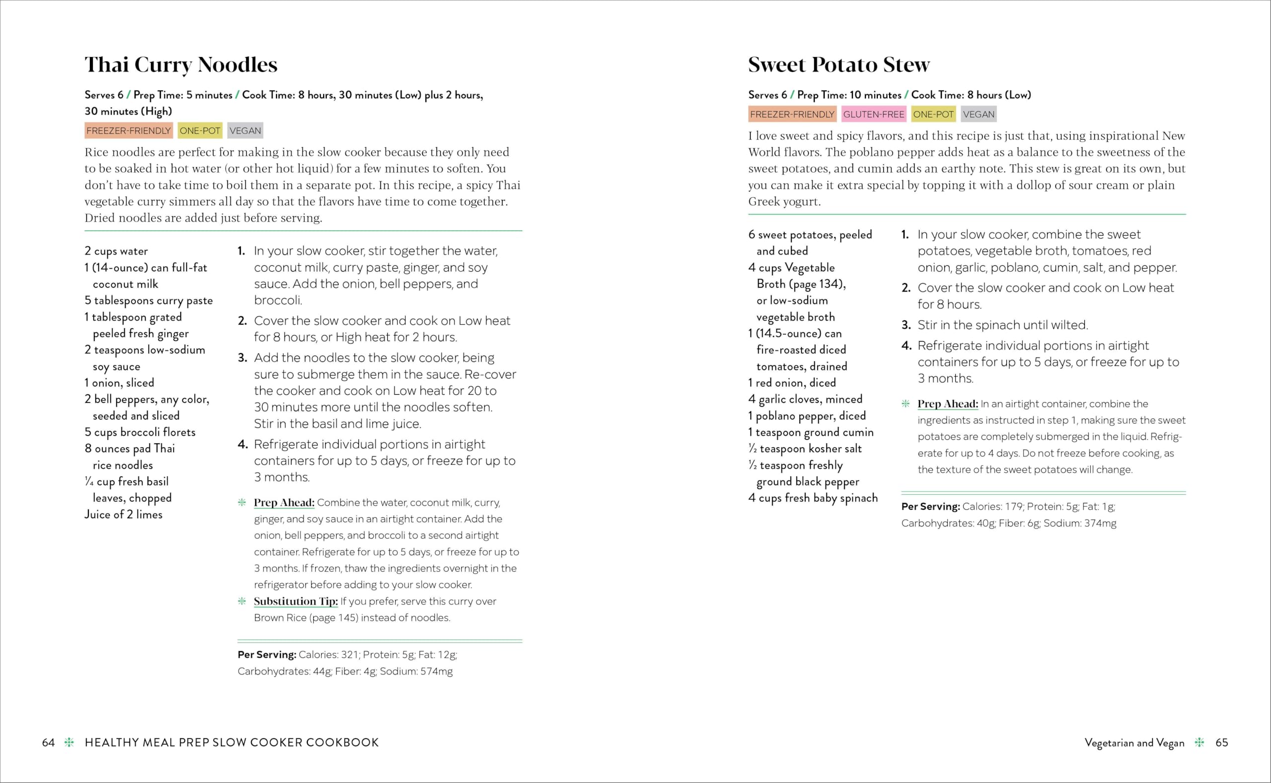 Healthy Meal Prep Slow Cooker Cookbook: Easy Nutritious Recipes for Make-Ahead Meals | Perfect for Busy Weekdays & Meal Planning