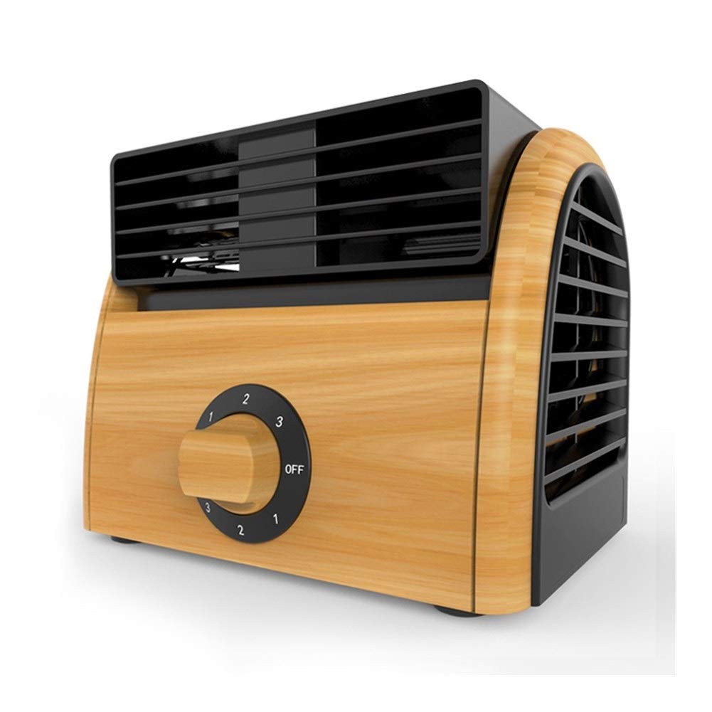Portable Air Cooler Fan - Mini Silent Low Energy Desktop Air Conditioner for Home Office & Bedroom | Personal Cooling Fan for Indoor Use (Color: Blue)
