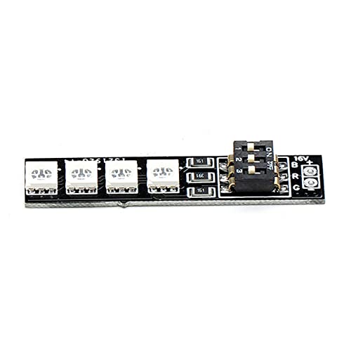 5050 RGB LED Light Strip Driver Board Module - 4-Bit Built-in Full Color Development Board for DIY Home Lighting, Stage Effects & Decoration