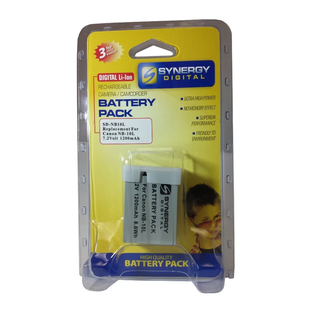 Synergy Digital Camera Battery - Compatible with Empire BLI-420 (Li-ion 7.2V 1200mAh) | Replacement Power for Digital Cameras | Perfect for Travel Photography & Outdoor Shooting