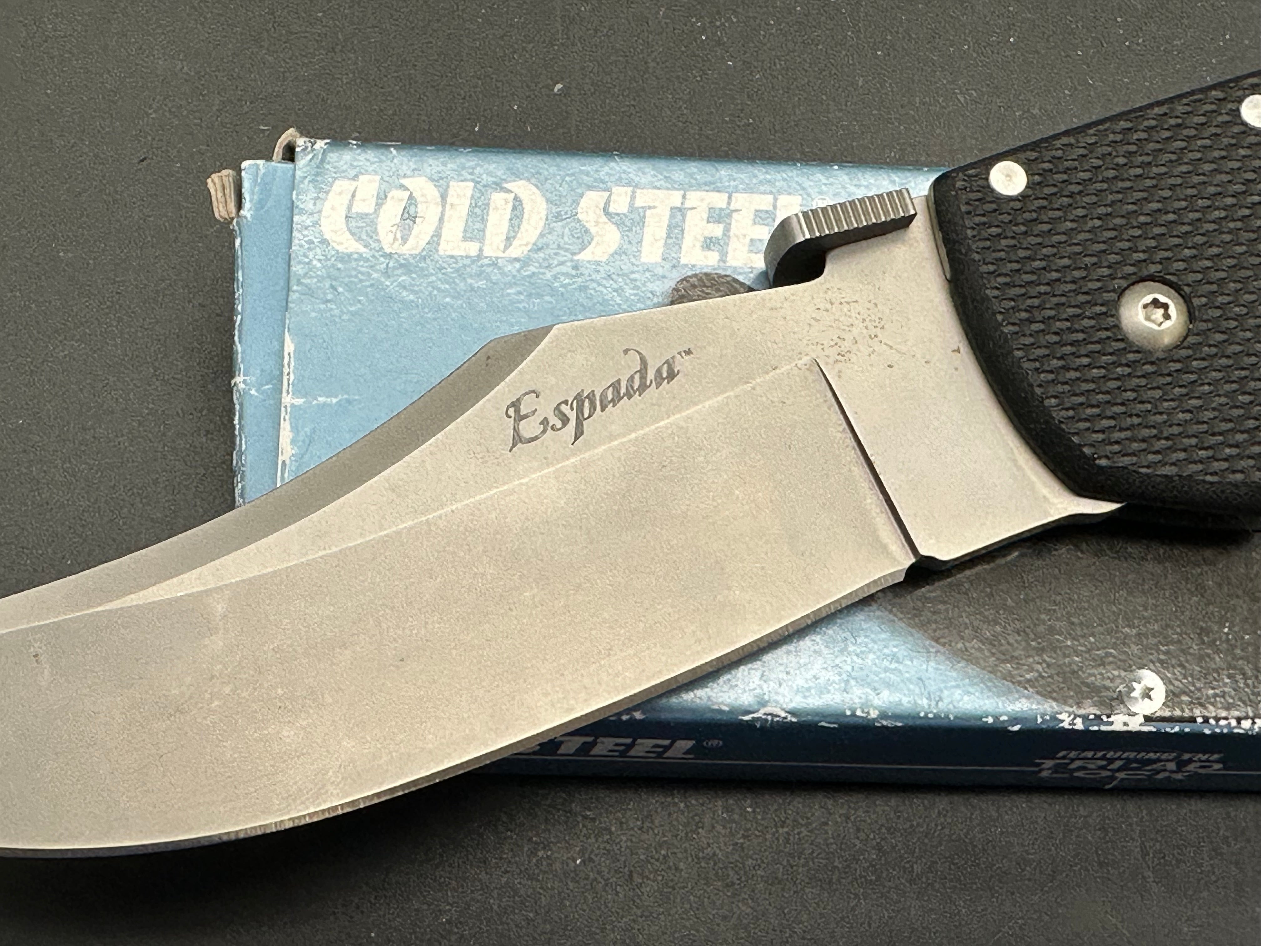 Cold Steel Espada Large Lockback Knife - G10 Handle, 5.5