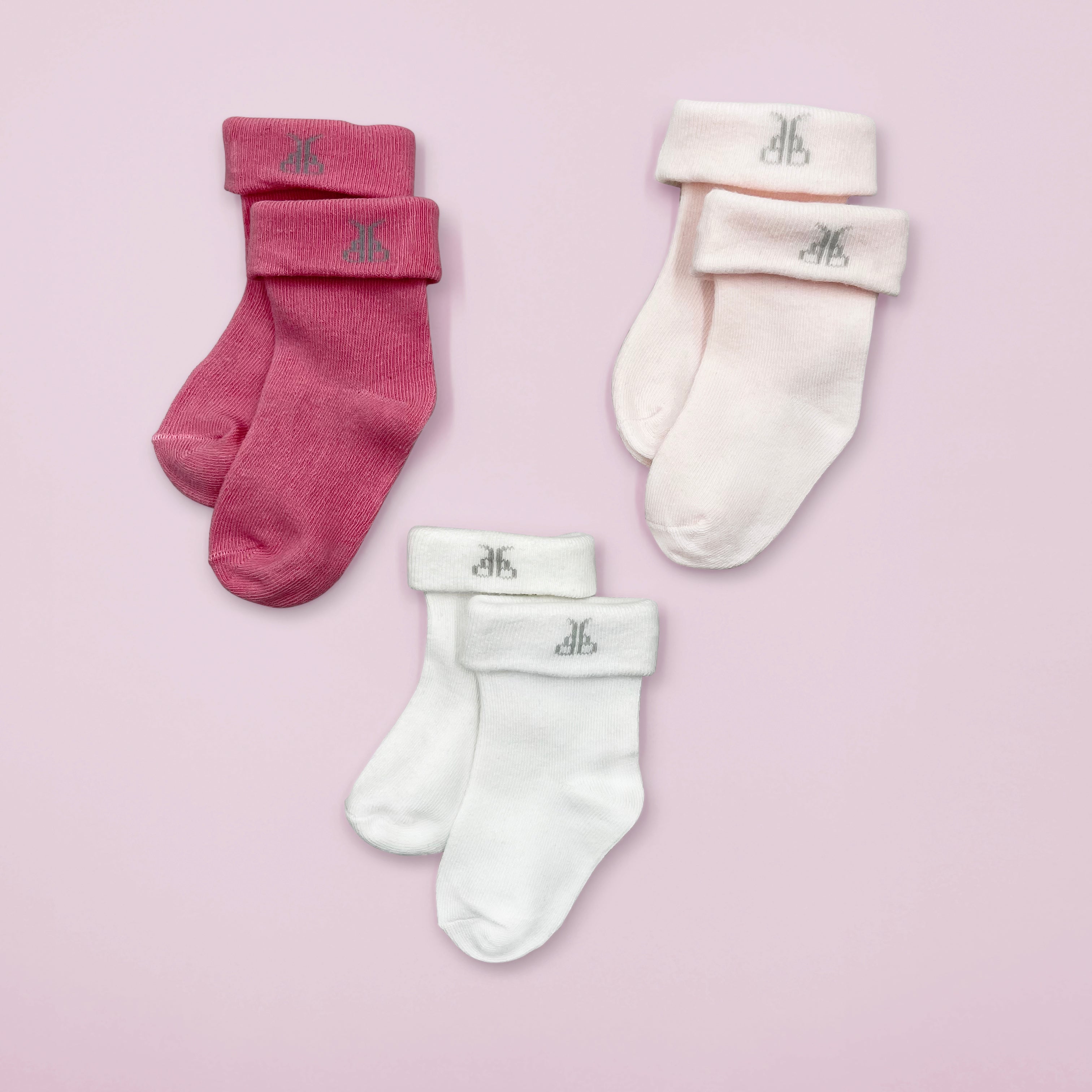 Baby Socks with Non-Slip Grips - Soft Cotton Infant Socks for Newborns & Toddlers (0-24 Months) - Perfect for Crawling, Walking & Playtime
