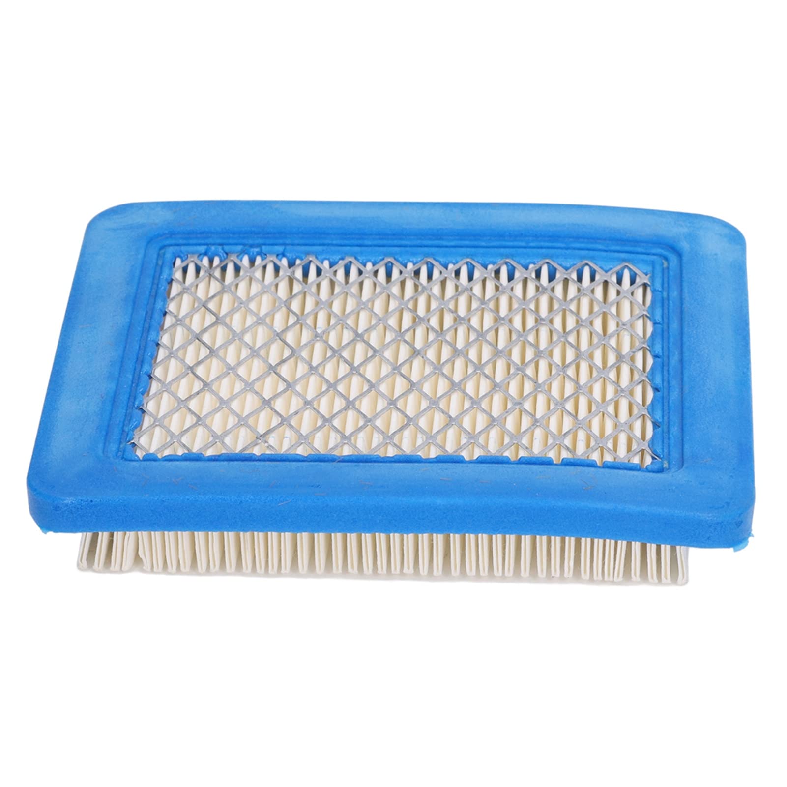 Briggs & Stratton 491588S Air Filter Replacement - Blue Square Plastic Lawn Mower Air Cleaner Cartridge for Side Valve Engines | Compatible with Riding Mowers & Tractors
