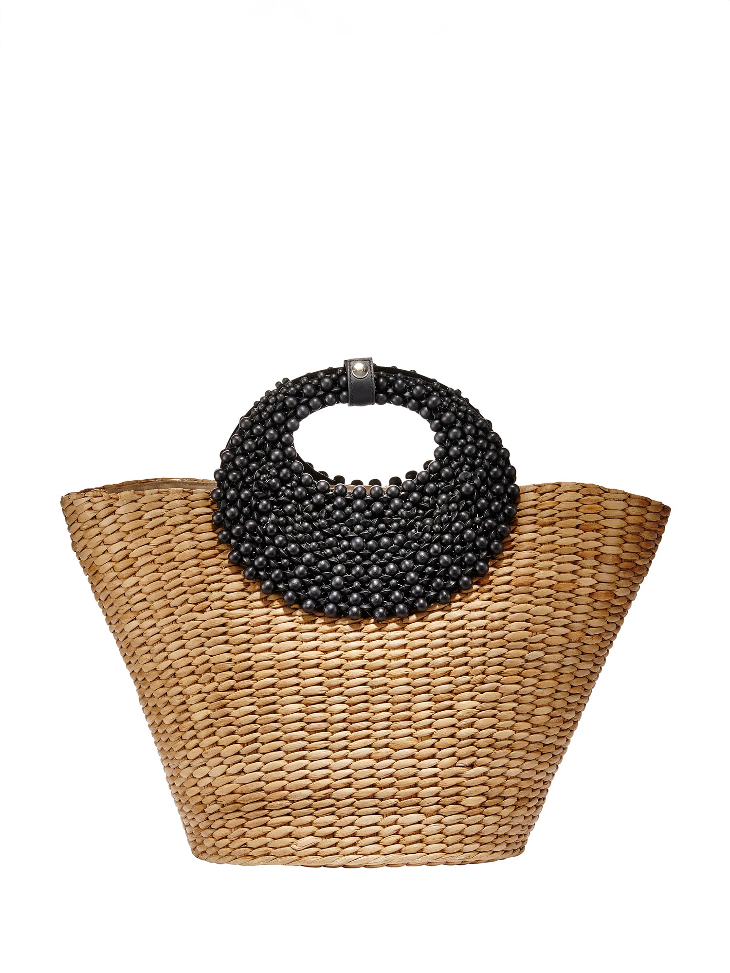 Stylish Pebble Raffia Tote Bag - Eco-Friendly Woven Straw Beach Bag for Women | Perfect for Summer Vacation, Poolside, Shopping & Travel Accessories
