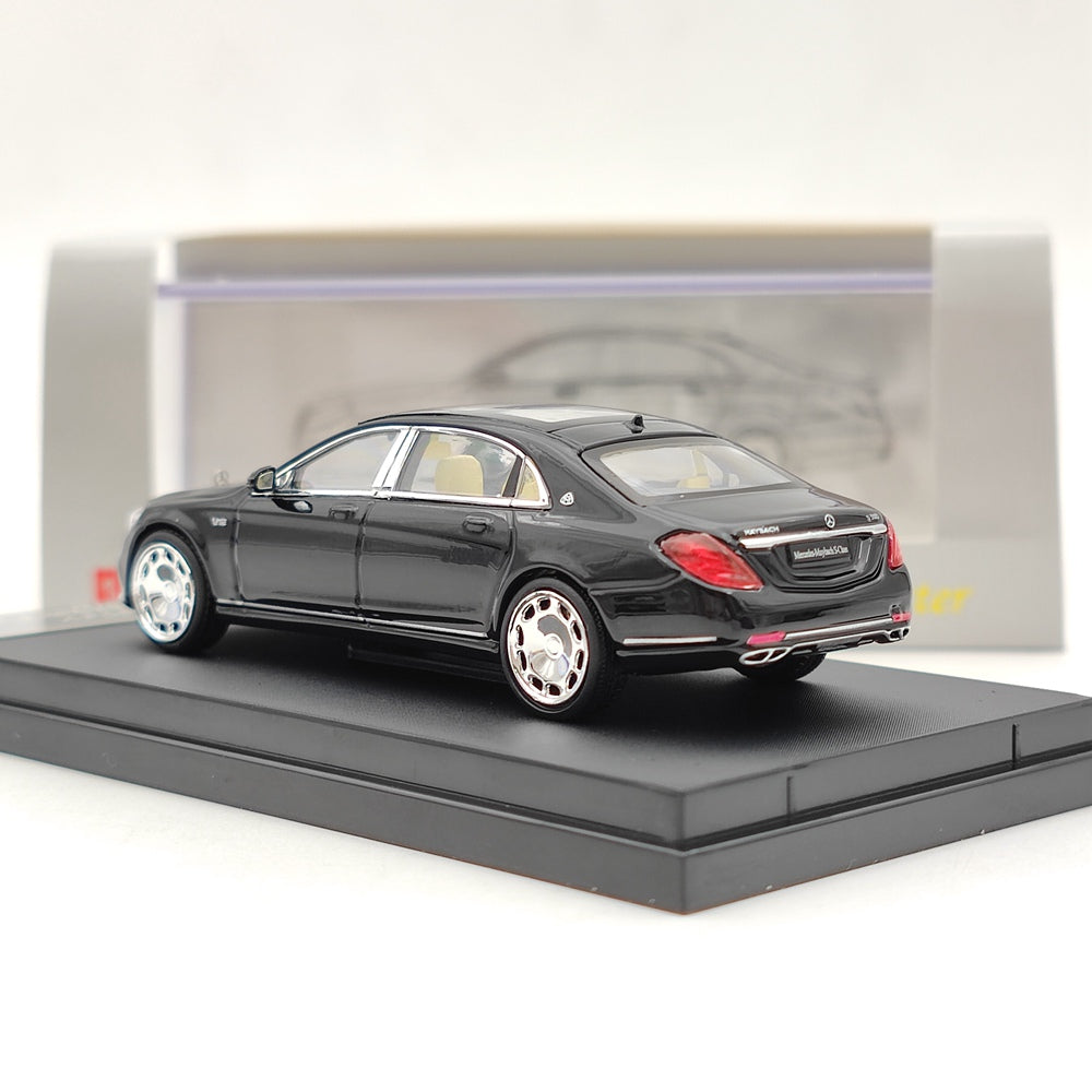 10pcs 1:64 Scale Mercedes Benz Maybach S Class S680/S560 Diecast Model Cars - Limited Edition Black Collectible Toy Set - Perfect for Car Enthusiasts, Gift Giving & Display Collection