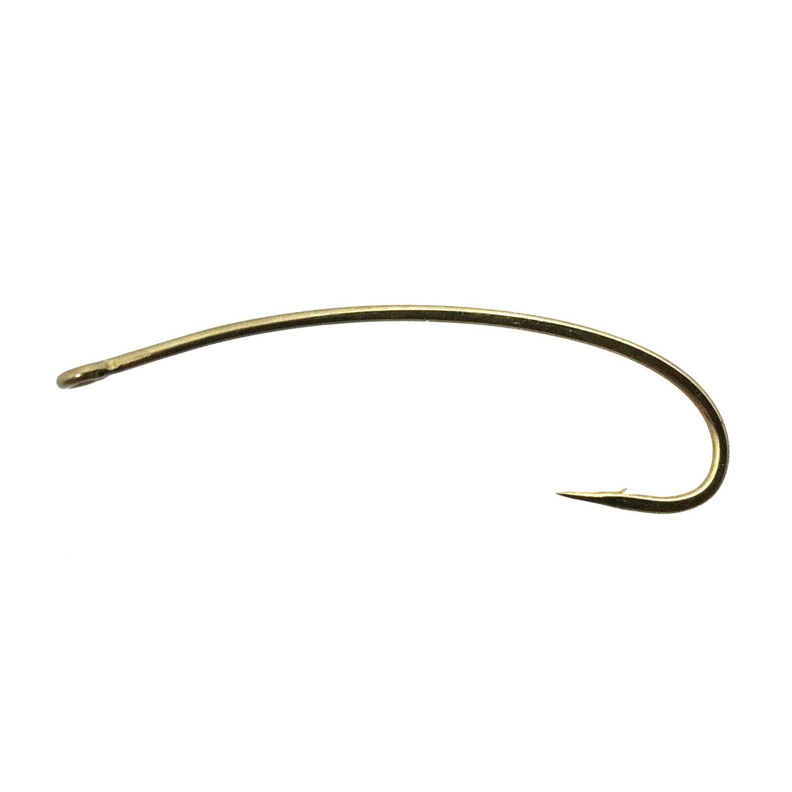 Daiichi 1270 Multi-Purpose Curved Fishing Hook - Size 20 for Freshwater, Saltwater & Fly Fishing