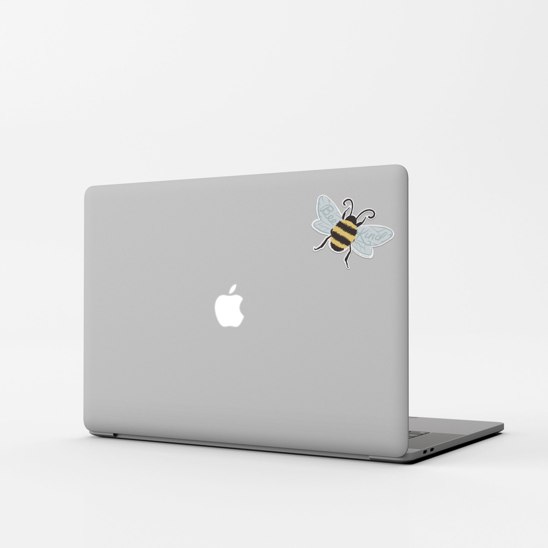 Bee Kind Vinyl Sticker - Waterproof & Durable Decal for Laptops, Cars, Water Bottles - Cute Honeybee Design for Eco-Friendly Gifts & DIY Crafts