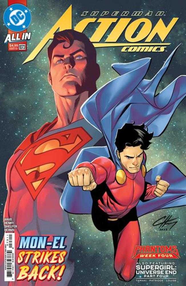 Action Comics #1073 Cover A Clayton Henry - DC Comics Superhero Collectible for Fans & Display | Perfect for Comic Book Collections, Gifts, and Home Decor