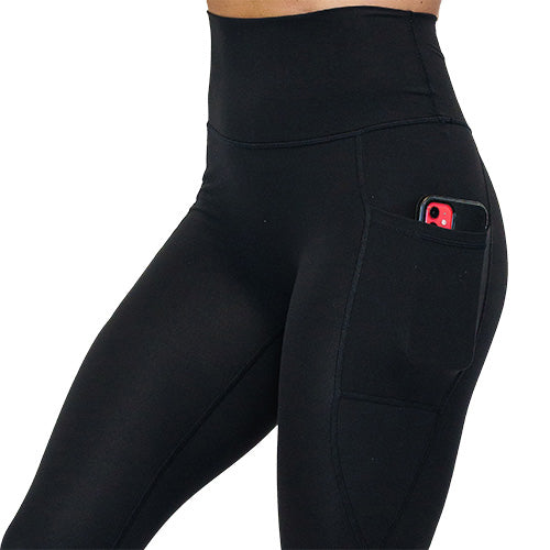 High-Waisted Stretchy Leggings for Women - Black - Perfect for Yoga, Workouts & Everyday Comfort