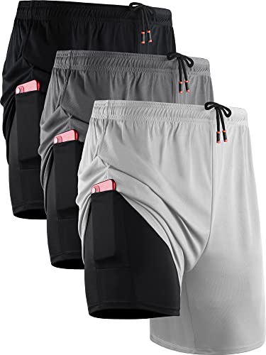 6070 Black/Grey/White,3 Pack