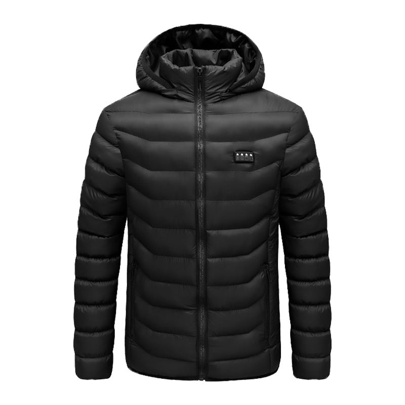 Smart Heating Jacket for Men & Women - Winter Warm Electric Thermal Coat - Perfect for Outdoor Activities, Skiing & Cold Weather