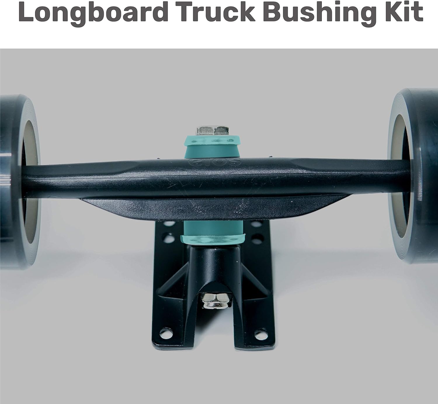 ELOS Skateboard Hardware Kit - Complete Skateboard Truck Mounting Set with Bearings, Bushings, Kingpin, Pivot Cups, Nuts & Bolts | Premium Skateboard Accessories & Replacement Parts for Smooth Riding & Tricks