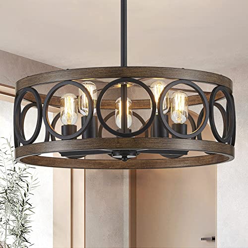 Black Chandelier 5-Light