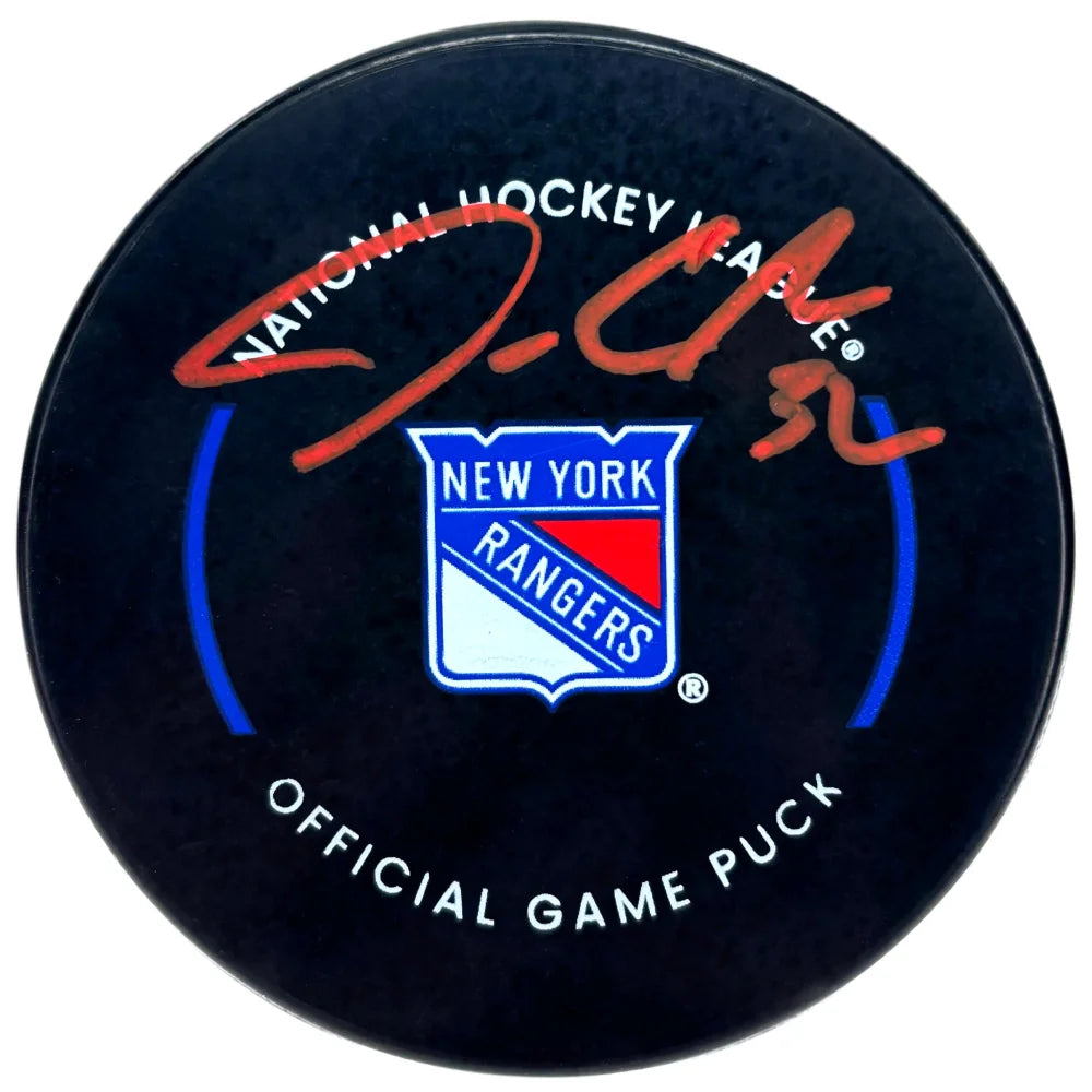 Jonathan Quick Autographed New York Rangers Official Hockey Puck - Signed with COA PSA/DNA - Perfect for Hockey Fans, Collectors, and Sports Memorabilia Displays