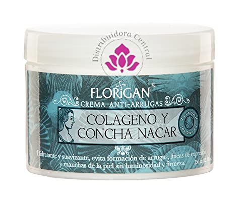 Florigan® Anti-Wrinkle Collagen & Pearl Powder Cream 350g - Deep Hydration for Mature Skin, Reduces Fine Lines & Wrinkles - Perfect for Nighttime Skincare Routine & Daily Anti-Aging Regimen