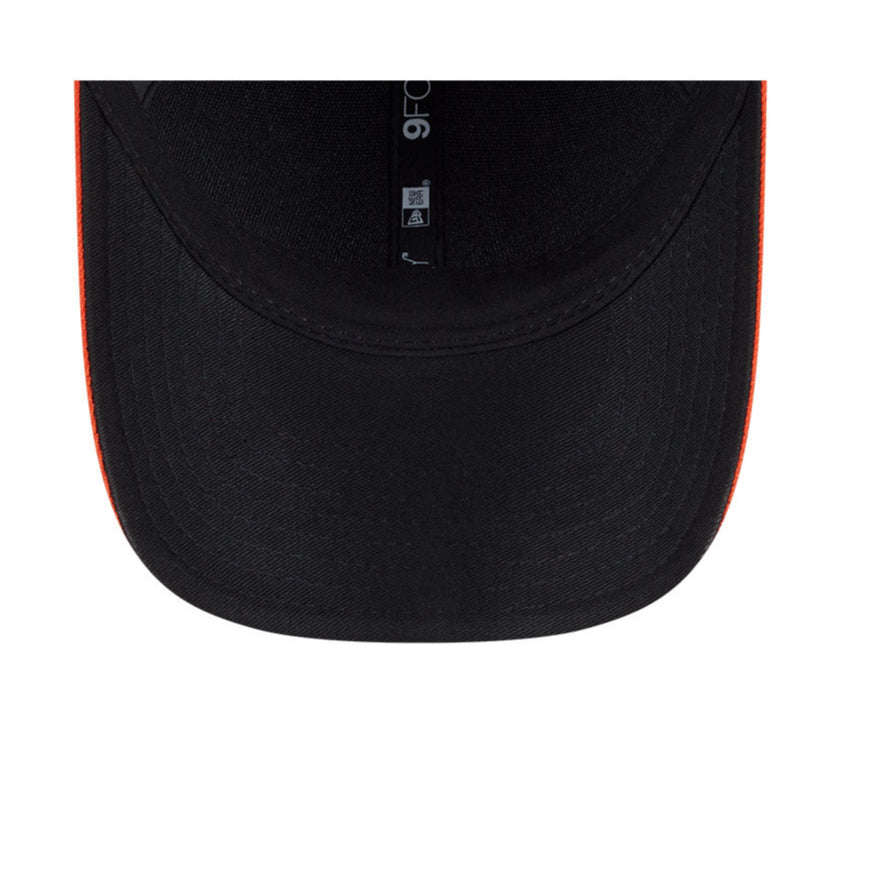New Era 9Forty M Crown San Francisco Giants Snapback Adjustable Baseball Cap - Black & Orange - Perfect for Game Day, Fan Outfits & Streetwear Fashion