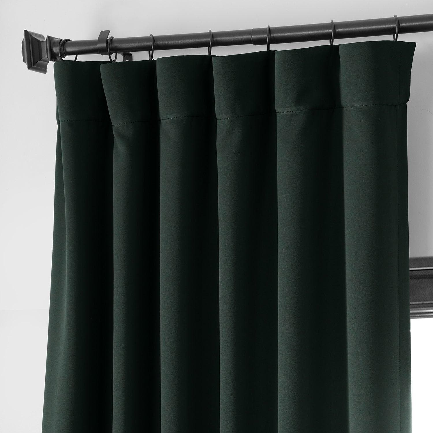 Premium Dark Mallard Green Blackout Curtains for Bedroom - Thermal Insulated, Noise Reducing, Light Blocking for Better Sleep & Privacy
