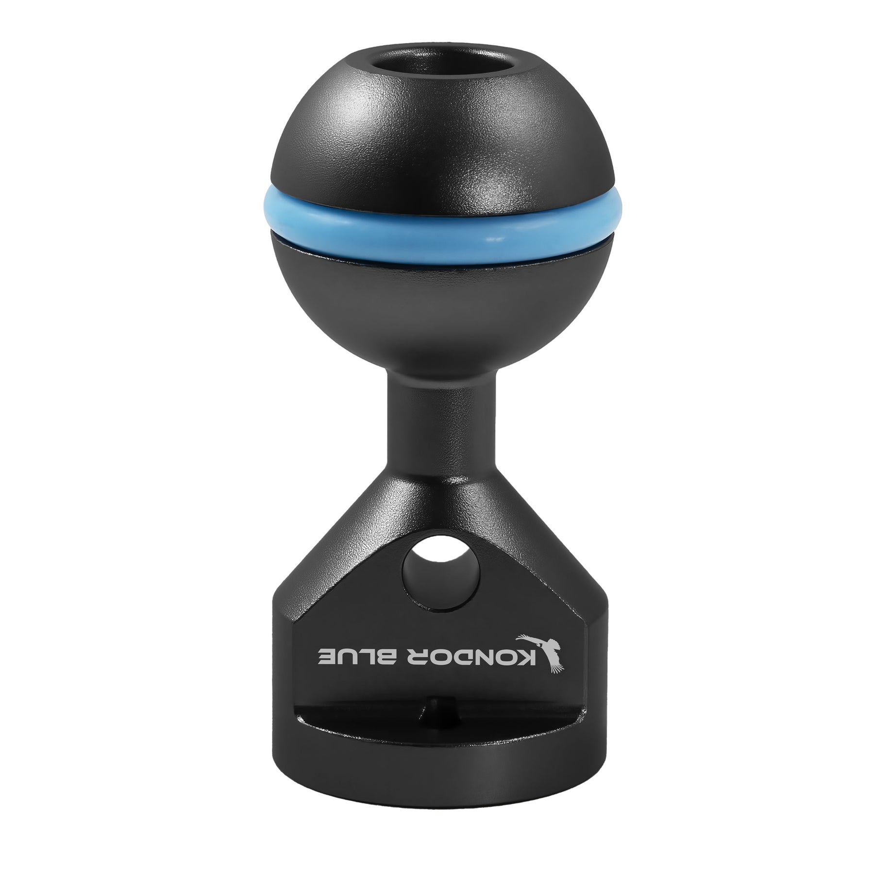 Kondor Blue Ball Head 3/8'' Accessory Mount for Magic Arms - Raven Black | Camera Rig Stabilizer for DSLR, Mirrorless & Video Production