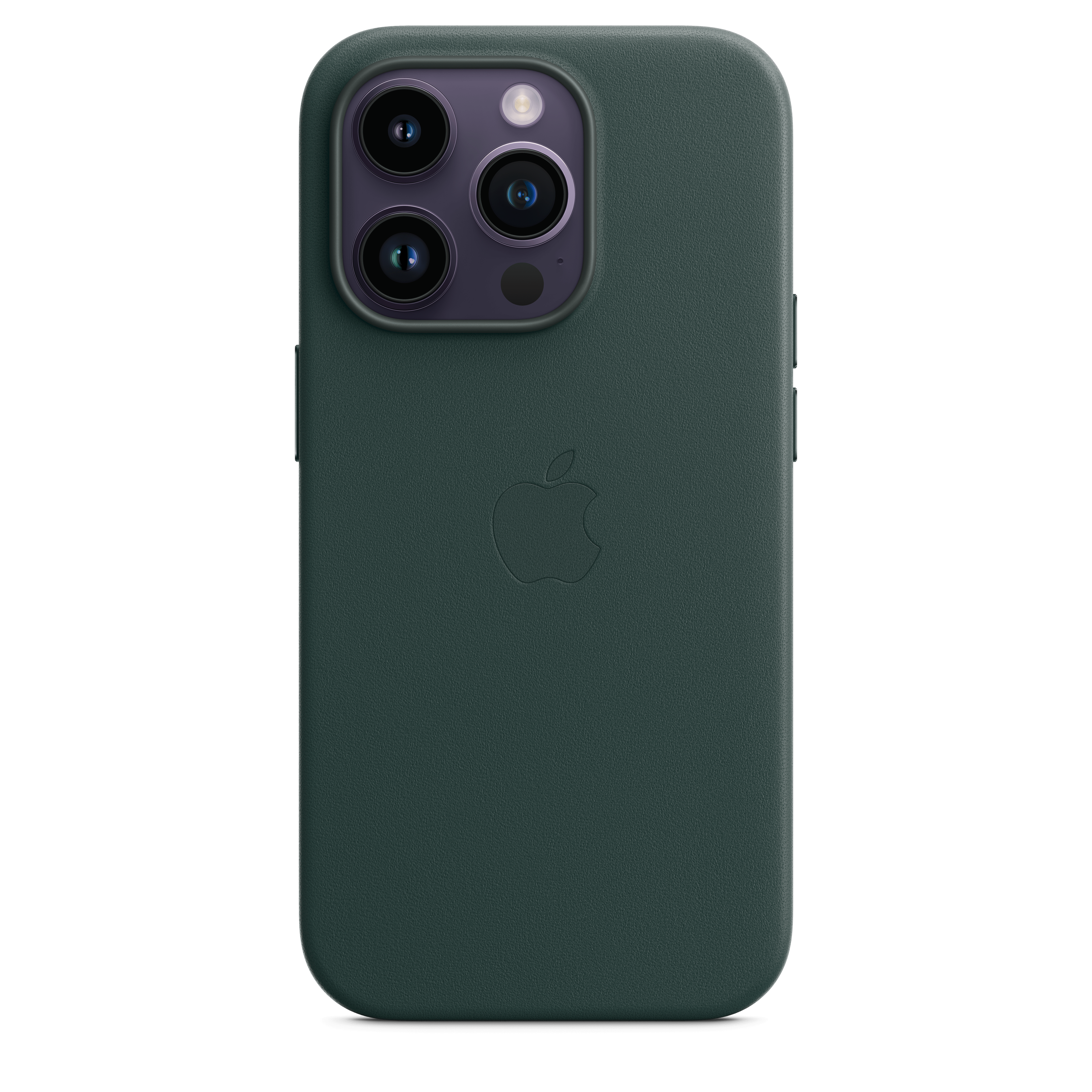 Premium Leather MagSafe Case for iPhone 14 Pro - Forest Green | Slim Protective Cover with Magnetic Alignment for Wireless Charging | Perfect for Work, Travel & Everyday Use