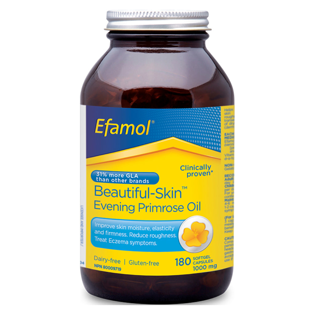Efamol Evening Primrose Oil 1000mg Softgels - Supports Women's Health, Hormonal Balance & Skin Care | Natural Supplement for PMS, Menopause & Healthy Skin