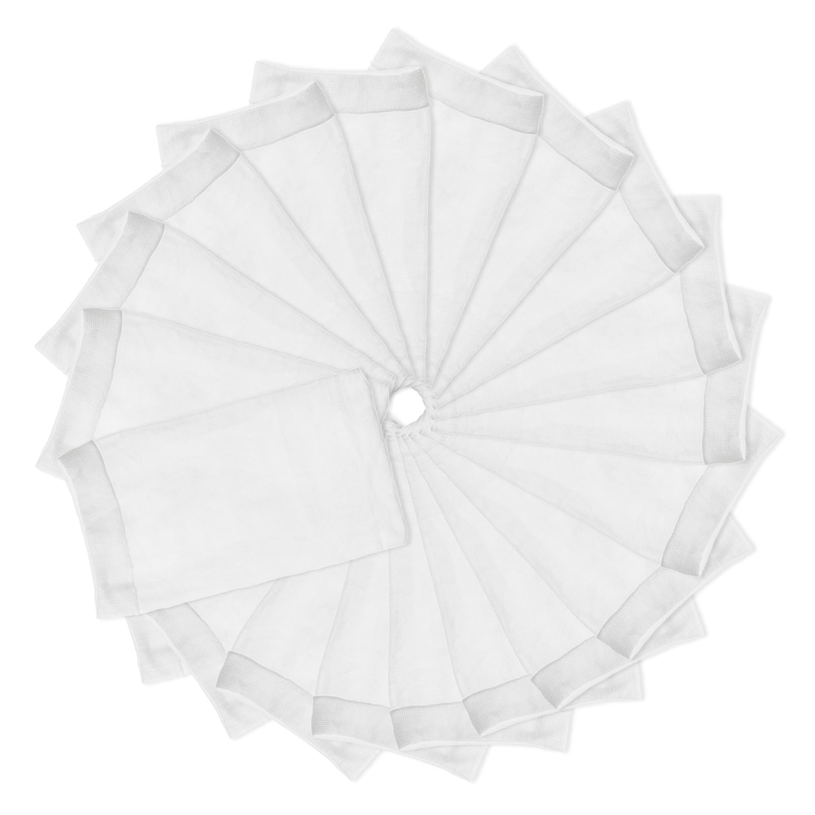 **ANTOBLE 20 Pack Pool Skimmer Socks - Micro Filter Bags for Pool Blaster, Water Tech Catfish Max, CG Aqua Broom & More - Compatible with Inground & Above Ground Pool Vacuums - Perfect for Easy Pool Cleaning & Debris Removal**    *(Use Case: Ideal for keeping pools clean by trapping leaves, hair, and small debris, reducing filter maintenance and improving water clarity.)*