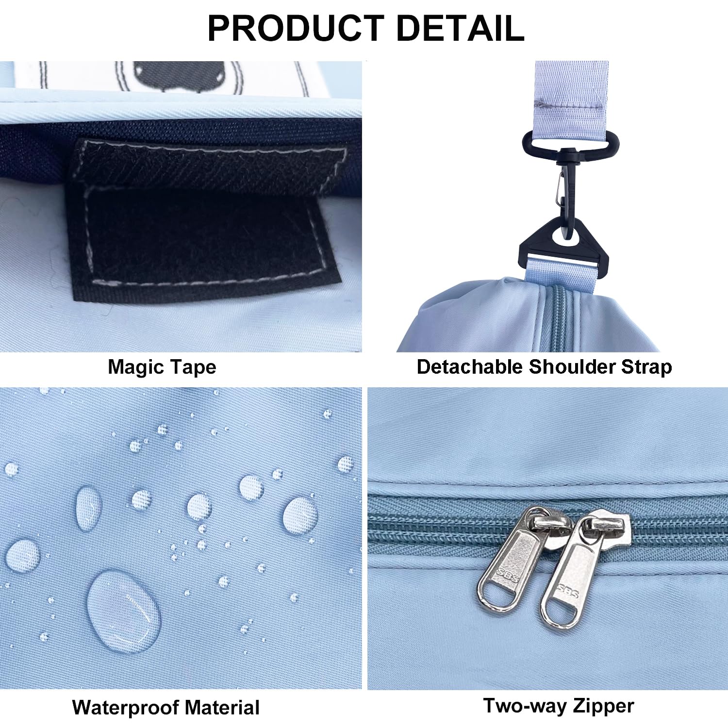 Waterproof Travel Duffle Bag for Women & Men - Sport Gym Tote with Wet Pocket - Perfect for Overnight Trips, Weekend Getaways & Workout Sessions