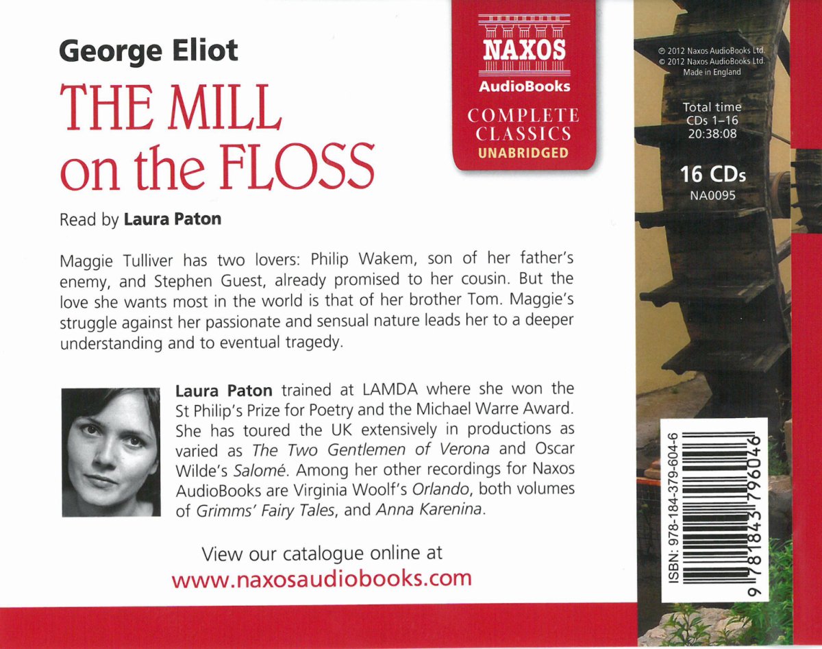 The Mill on the Floss by George Eliot - Classic English Novel, Victorian Literature, Family Saga - Perfect for Book Clubs, Literature Lovers & English Literature Students