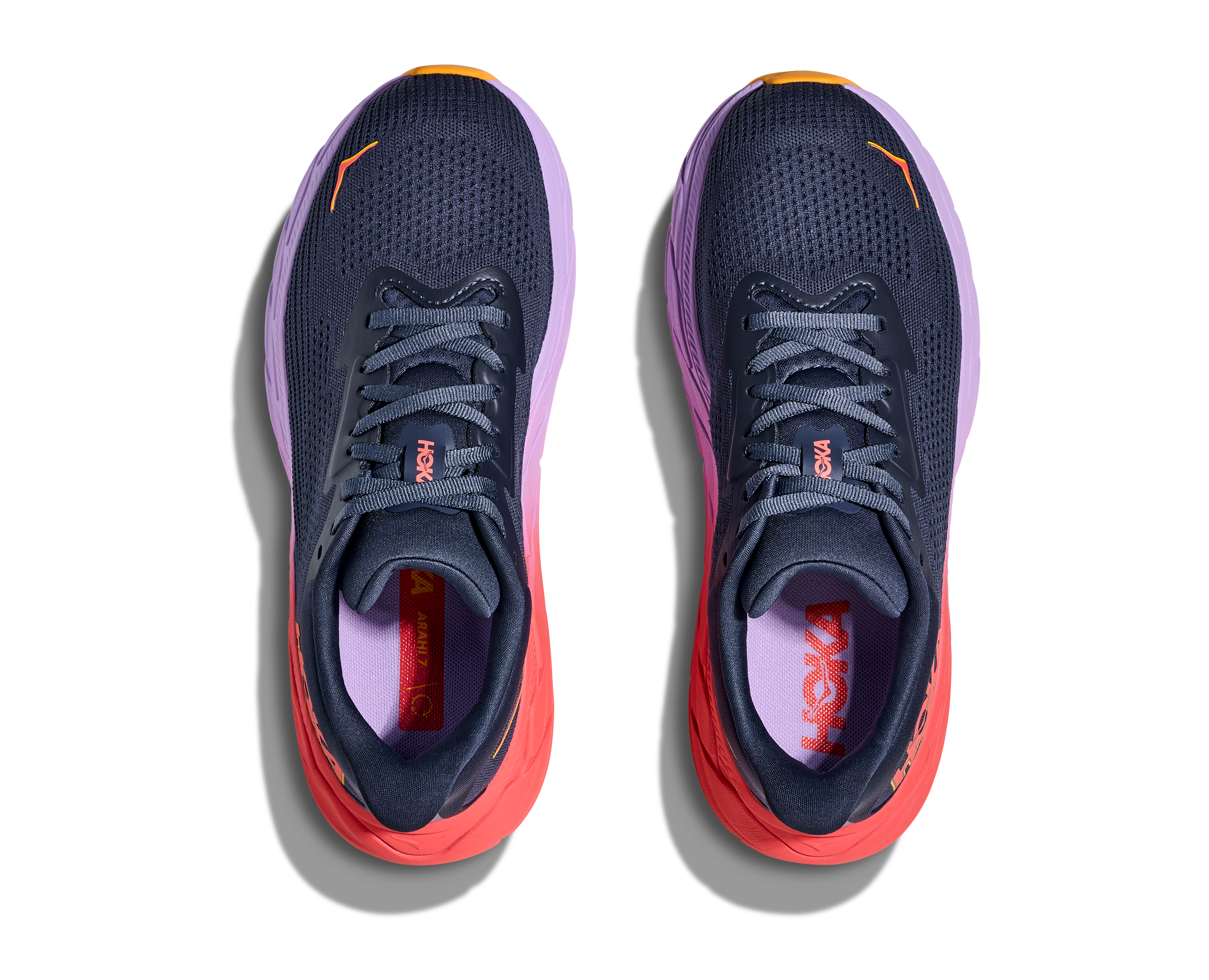 Women's HOKA Arahi 7 Running Shoes - NKV Nautical Dusk/Varsity Navy - Stability & Cushion for Road Running, Jogging & Daily Wear