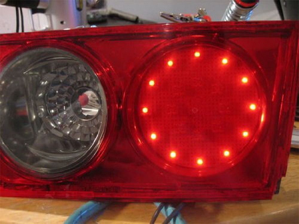 20-Pack 12V Bright Red LED Lights for Car Tail Lamps, Angel Eyes & 3rd Brake Light Retrofit - DIY Automotive Lighting Upgrade for Enhanced Visibility & Style