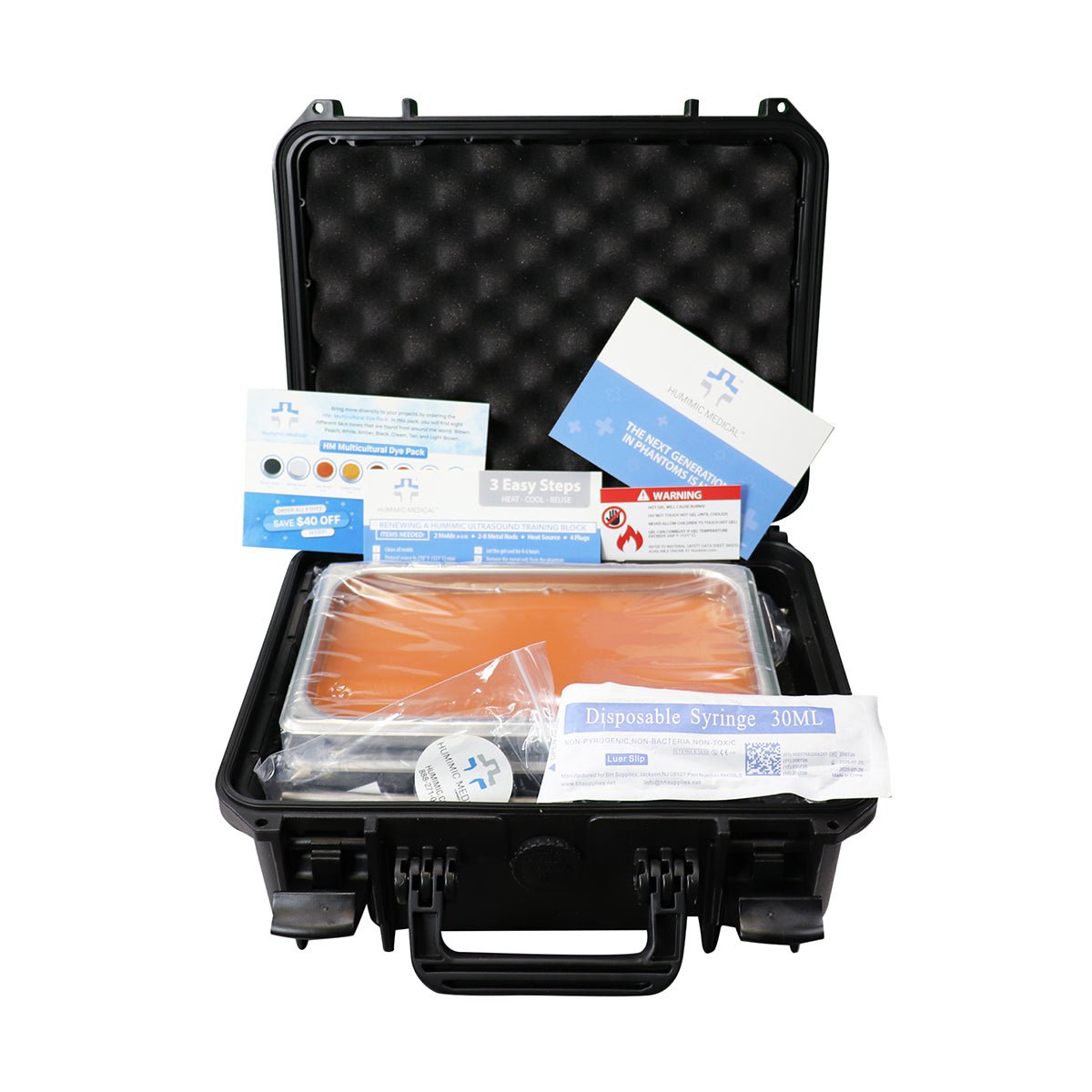 HM4.0 Reusable 4-Vessel Ultrasound Training Model - Perfect for Medical Students, Sonographers & Vascular Practice (Ideal for Carotid, Femoral & Venous Ultrasound Training)