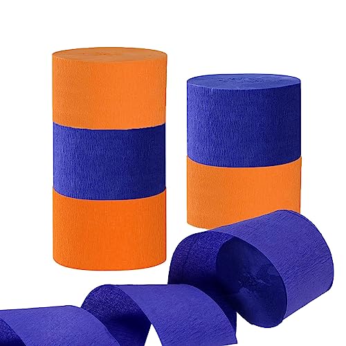 Navy Blue Orange