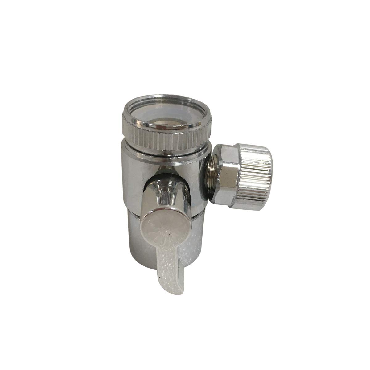 WINGSOL 360° Rotating Faucet Mount Water Filter Connector Lever Diverter - Universal Fit for All 360° Rotation Faucet Filters - Perfect for Kitchen Sink, RV, and Outdoor Water Filtration
