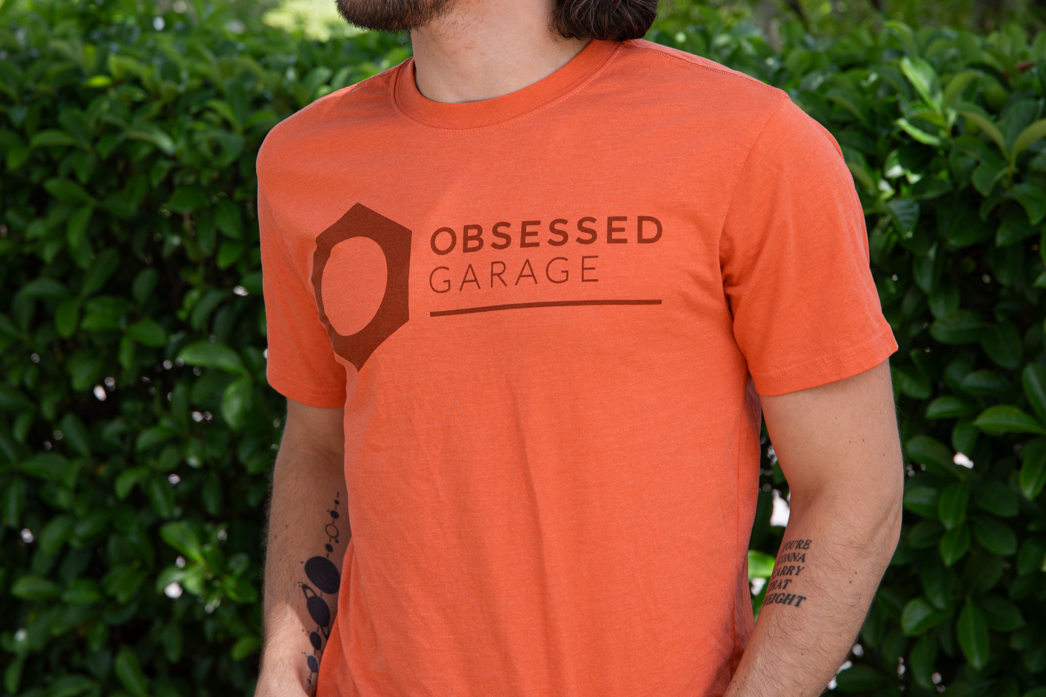 Obsessed Garage Modern Logo T-Shirt | Premium Cotton Tee for Car Enthusiasts | Perfect for Car Shows, Meetups & Casual Wear
