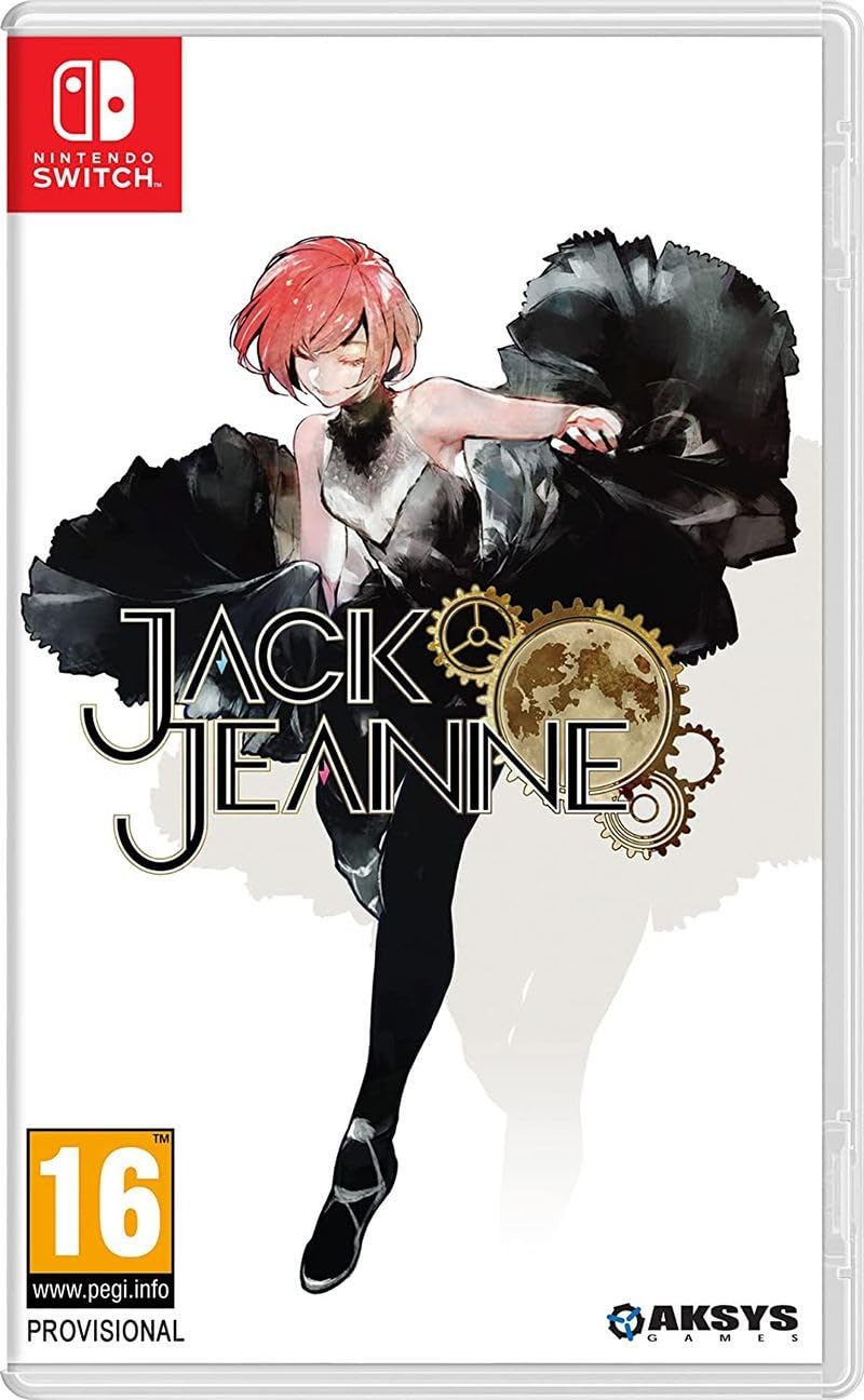 Jack Jeanne - Nintendo Switch Game | JRPG Adventure & Visual Novel | Perfect for Anime Fans & Story-Driven Gamers