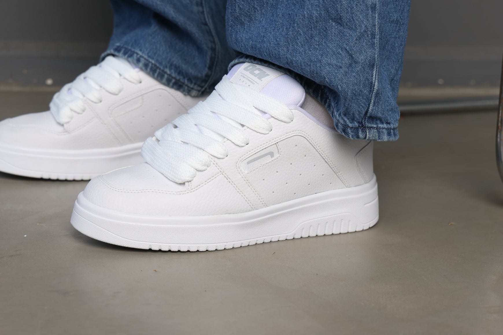Ocn Mystic White Sneakers - Women's Casual Running Shoes for Walking, Gym & Everyday Wear